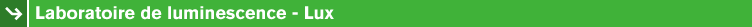 Laboratoire de luminescence